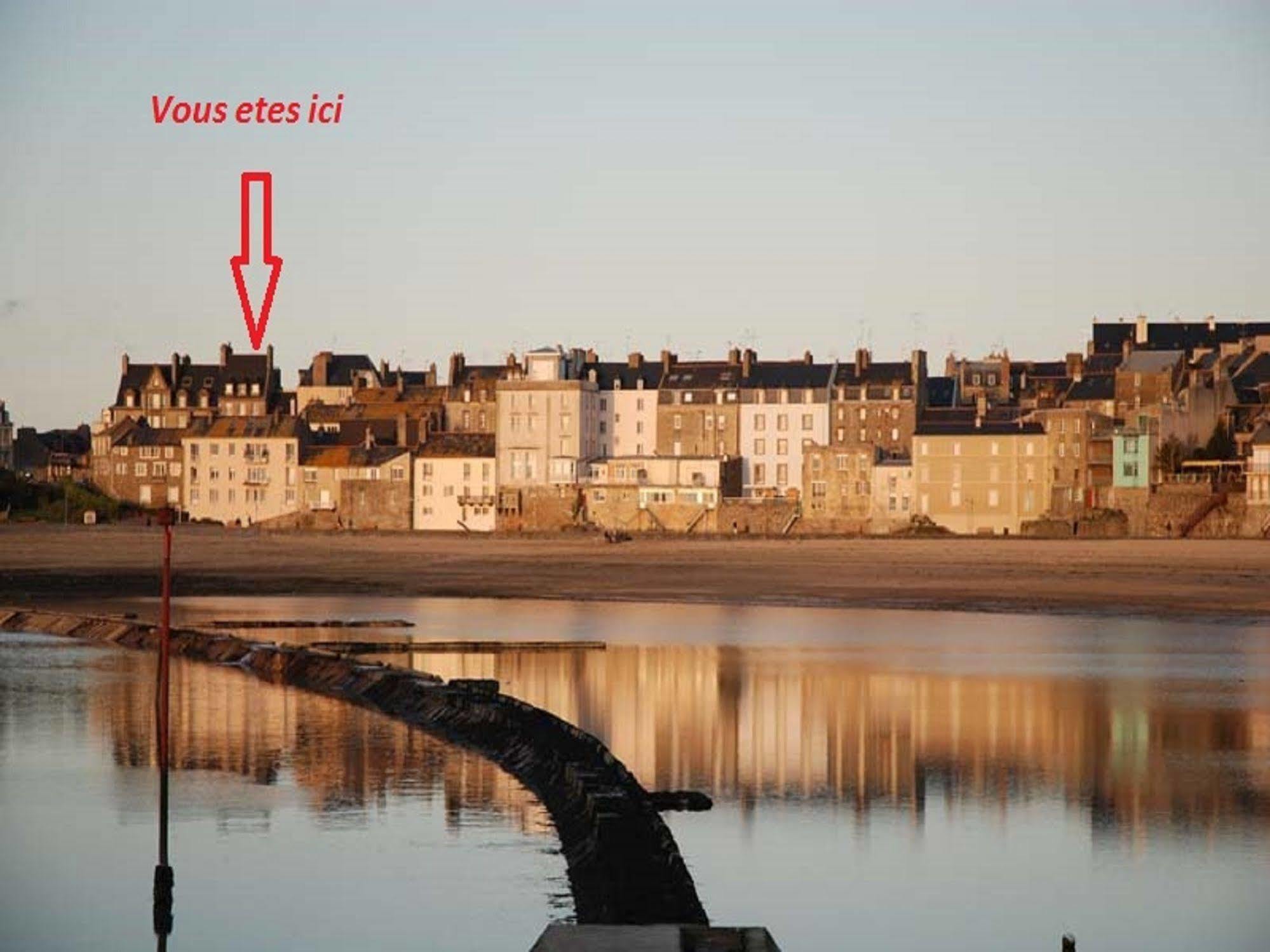 Appartement Saint Malo Vue Sur Mer Et Sur Intra Muros, Ferry, Plage Et Commerces A 50 M מראה חיצוני תמונה